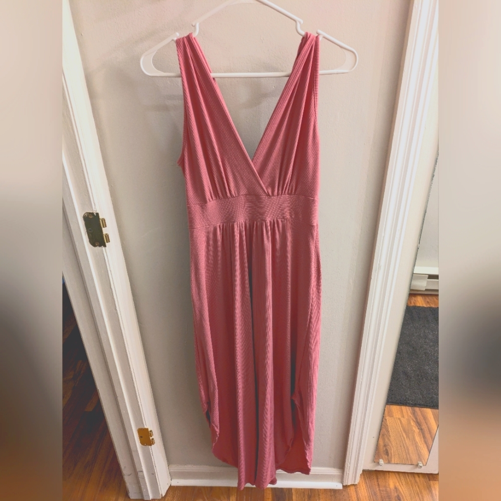 Cotton maxi dress, Med.